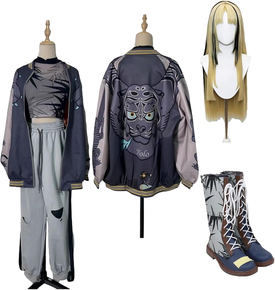 Amazon.co.jp: [和風アニメ工房] VTuber 虎金妃笑虎 こがねい に