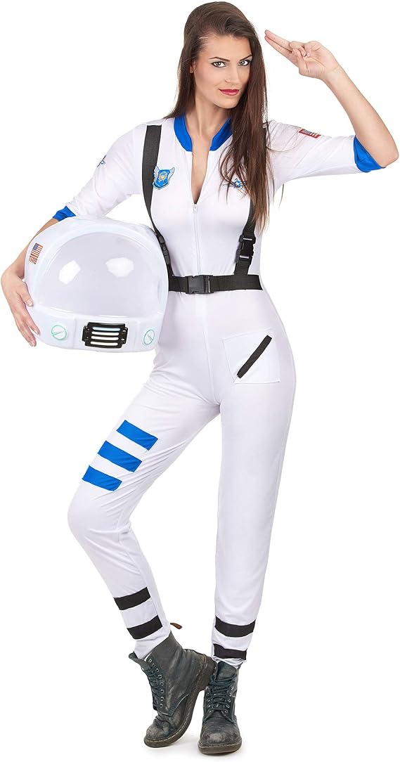 Costume Da Astronauta Per Donna Amazon It Giochi E Giocattoli