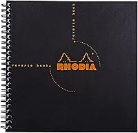 Vista 1 de Rhodia Graph Reverse Standard Notebook, One Notebook, Black