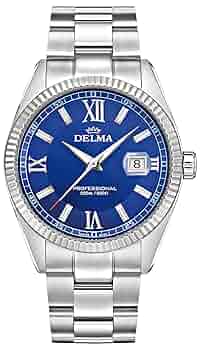 美品　DELMA PROFESSIONAL 200m 高級腕時計　　スイス製 Amazon | (デルマ) Delma Sea star quartz 男性用 アナログ表示