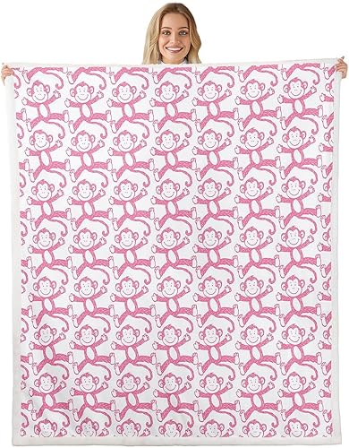 Vista 31 de Manta de franela con diseño de mariposa para niños y niñas, diseño de mariposas de dibujos animados, para dormitorio, sala de estar, forro polar