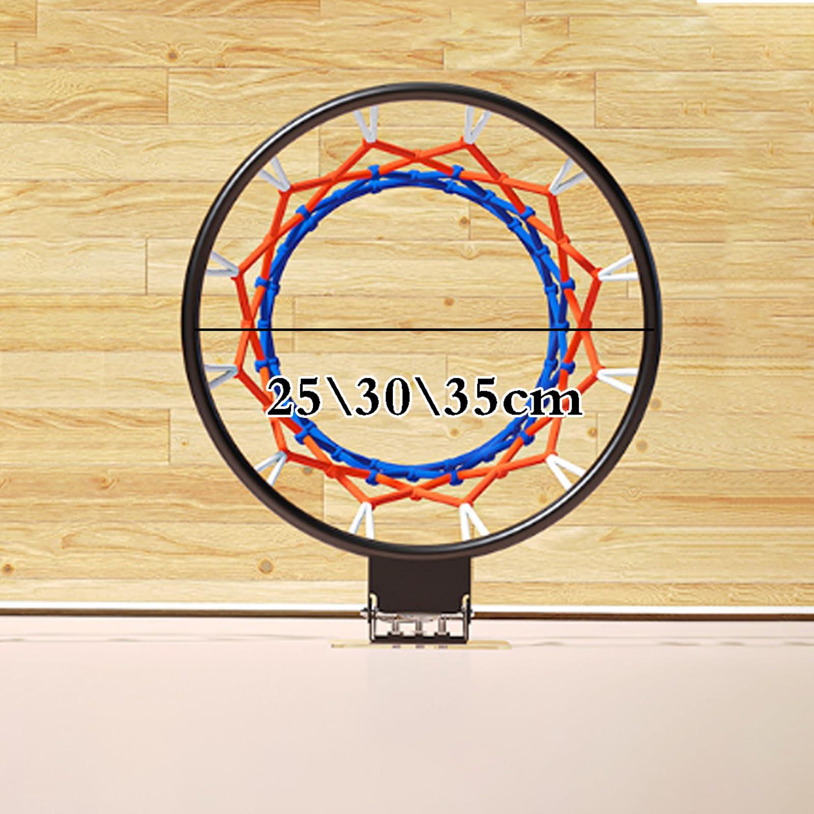 Canasta Baloncesto Interior,Canasta Baloncesto Pared,Canasta De Baloncesto De Pared De Hierro con Malla,Objetivo De Baloncesto Montado En La Puerta De Pared,para Gimnasio