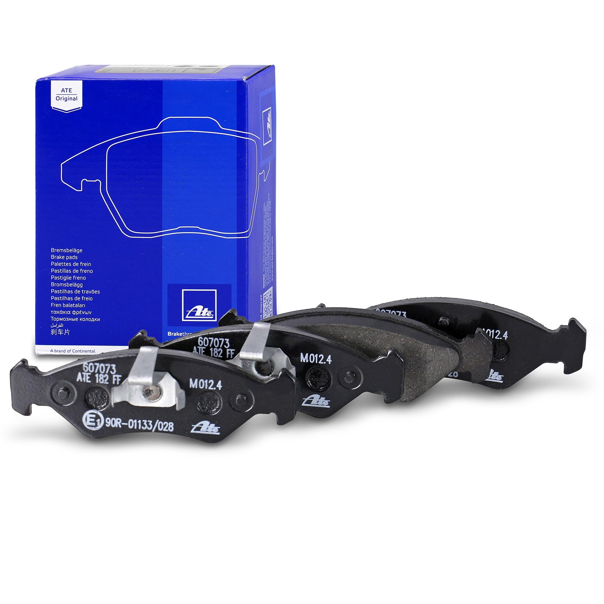 ATE Bremsbelagsatz, Scheibenbremse Frontrecht/Links für Mazda Ford 6188427 1030601 1E03-33-23Z