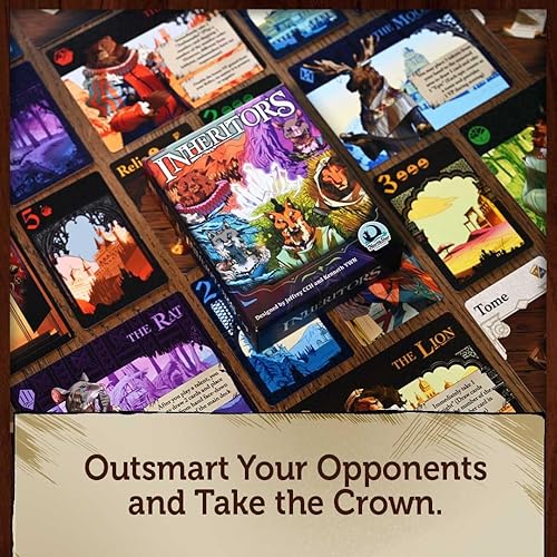 Miniatura 6 de Inheritors by North Star Games - Board Game - Small Box Strategy - Card Game - 2-4 Players - 30-45 Minute Playtime - Age 10+