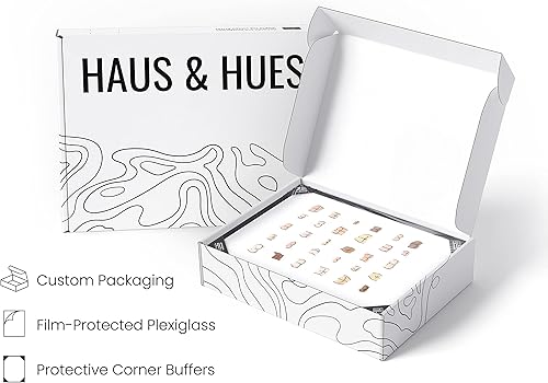 Miniatura 169 de HAUS AND HUES Decoración Divertida de Baño – Arte de Pared de Barba y Mullet, Letrero Humorístico de Baño, Impresión de Pared Divertida para Baño o