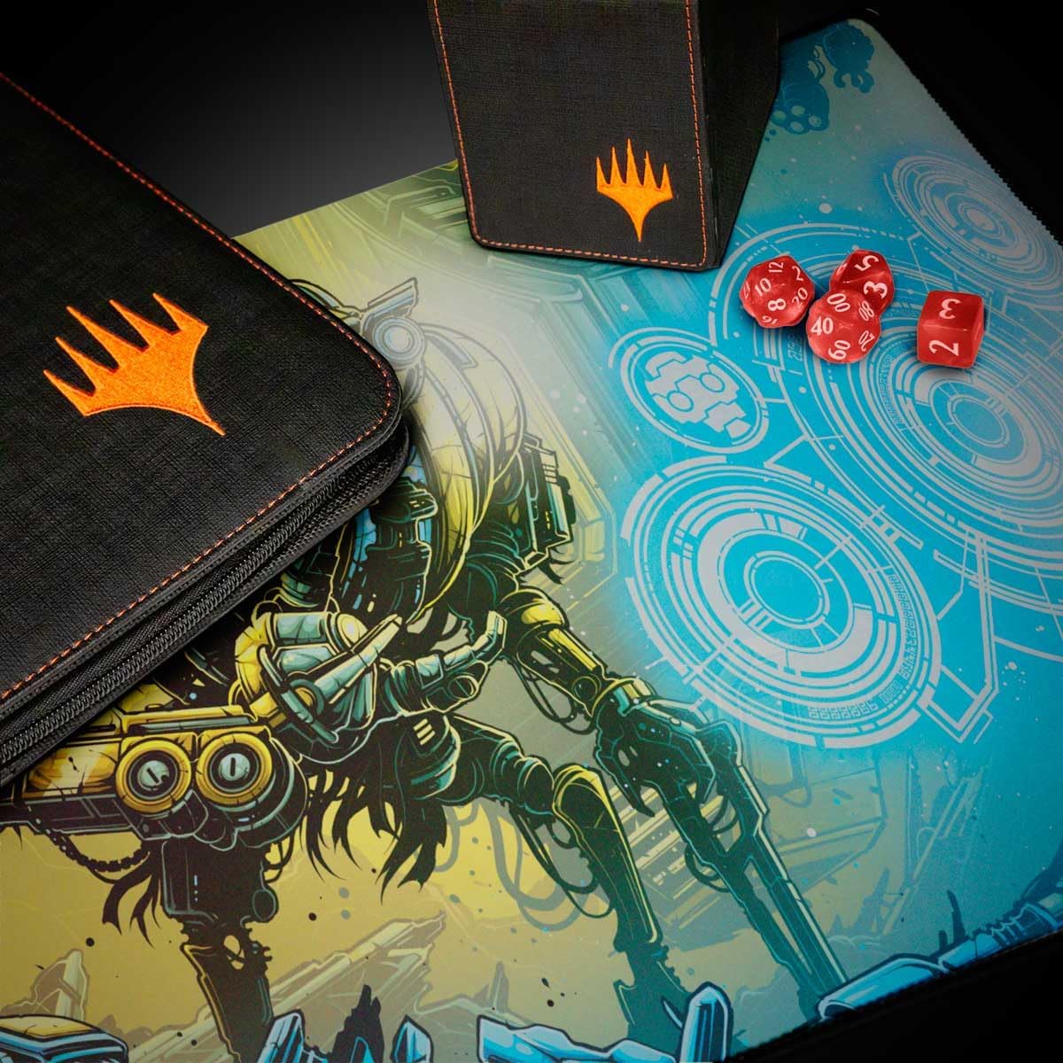 Ultra PRO - Aetherdrift Mendicant Core, Guidelight Playmat for Magic: The Gathering, Use as Mousepad, Desk Mat, Protects MTG Cards During Gameplay, TCG Trading Card Games