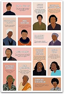 LOLUIS Inspirational Wall Art, Black Women Empowered Leader Motivational...