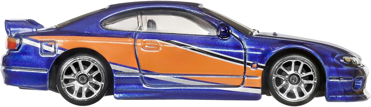Hot Wheels Hızlı ve Öfkeli Tokyo Drift Araba Nissan Silvia S15 Modeli Döküm Ölçeği 1:64 Uzunluk 7 cm JKX06