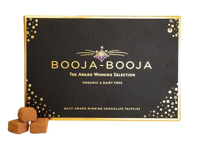 Booja - Booja, the Award-Winning Selection Gift Box | Selection of Vegan Chocolate Truffles, 184g - Award Winning