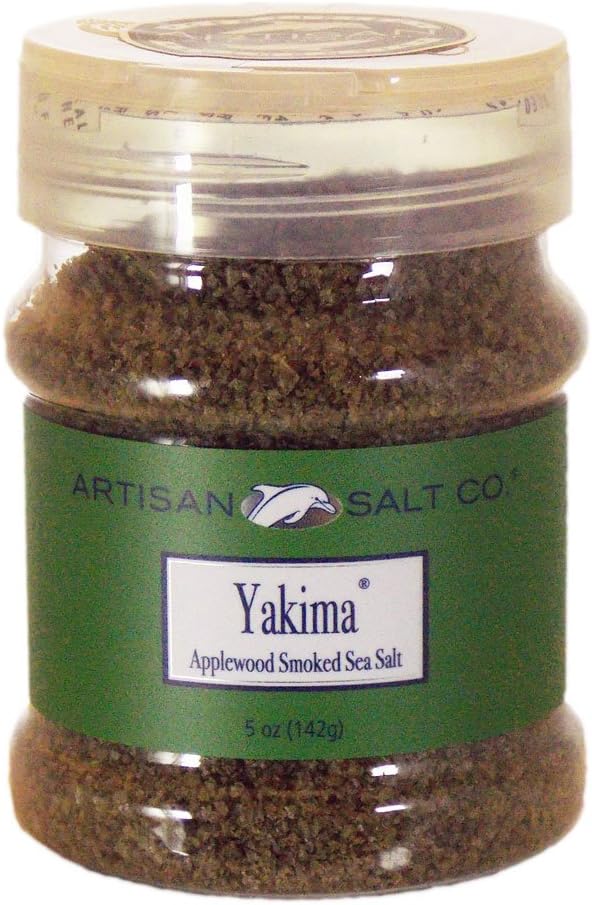 Yakima Applewood Smoked Salt - Flip Top Jar - 5 Ounce