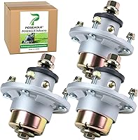 Vista 12 de Conjunto de husillo AM144608 previamente engrasado con polea de husillo UC20697 para John Deere X330 X350 X354 X370 X380 X384 X390 X394 X570 X580