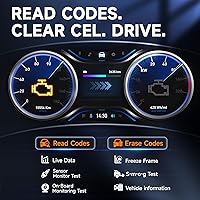 Vista 3 de Upgraded of NT301, 2-in-1 FOXWELL NT301 Plus OBD2 Scanner Car Battery Tester, Professional Code Reader Check Engine Diagnostic Scanner Tool, 12V