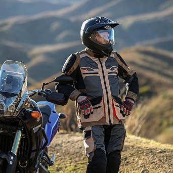 Tourmaster Men's Ridgecrest Mesh Adventure Motorcycle Jacket