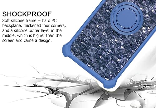 Miniatura 2 de Funda para Xgody X60 6.0 compatible con Xgody X60 6.0 funda de teléfono con protector de pantalla de vidrio templado PC duro + silicona suave