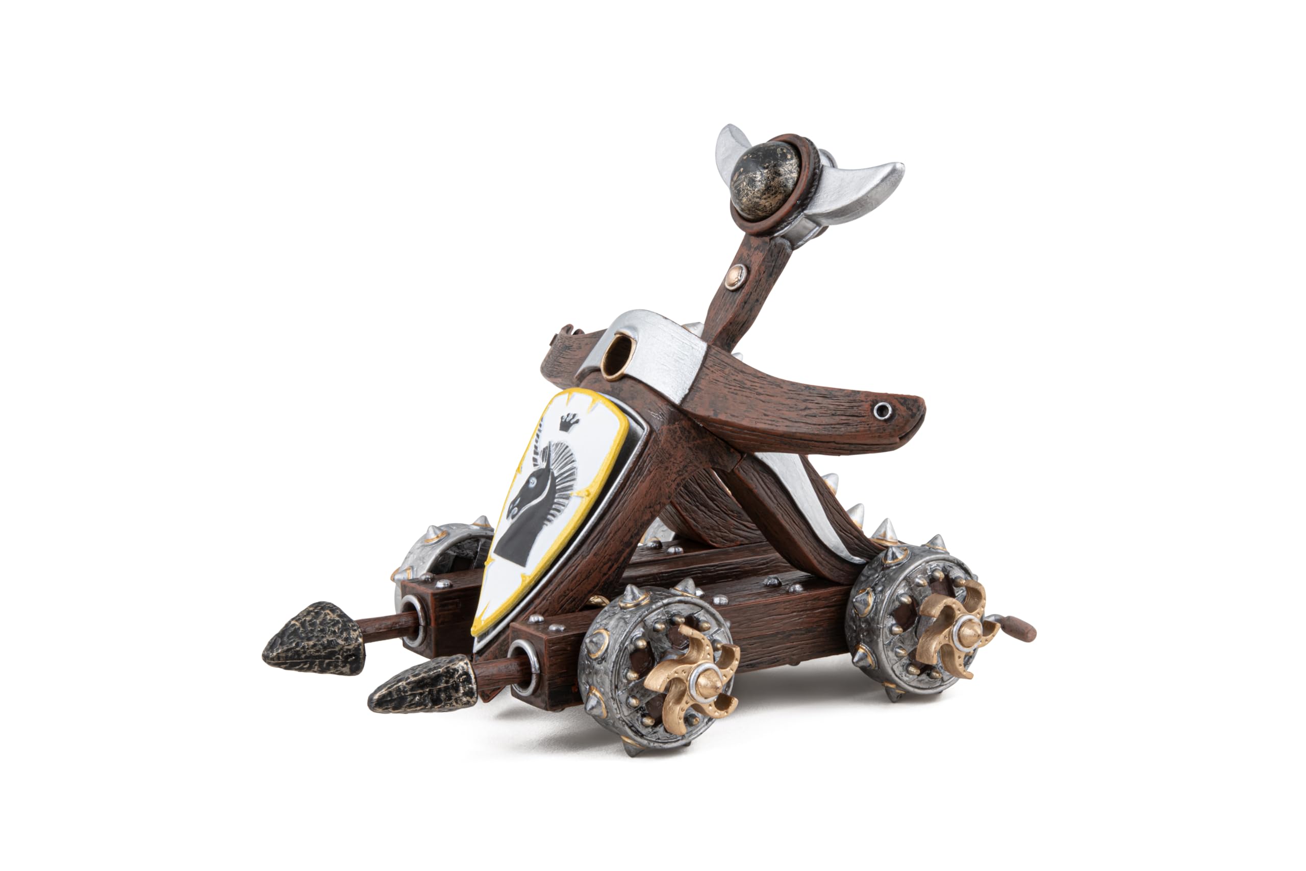 Papo, Arrow-Firing Catapult Toy for Kids, Ages 3+, Fantasy & Medieval Collection, Creative Play Medieval Battle - Image 2