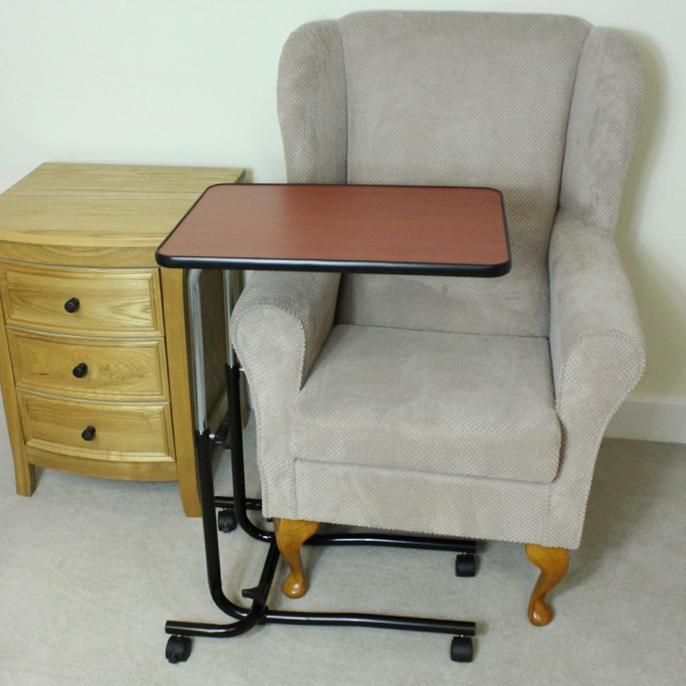 Portable Overbed/Chair Table Wheeled : Health & Household