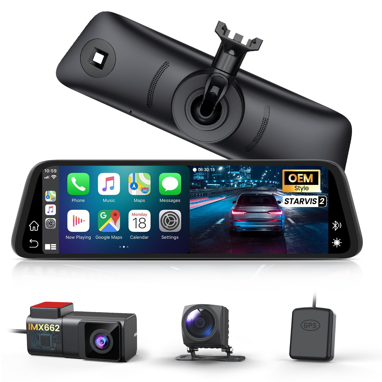 CarPlay対応　AUTO-VOX T11 ドライブレコーダー 本体 CarPlay対応 AUTO-VOX T11 ドライブレコーダー 本体 【公式通販】