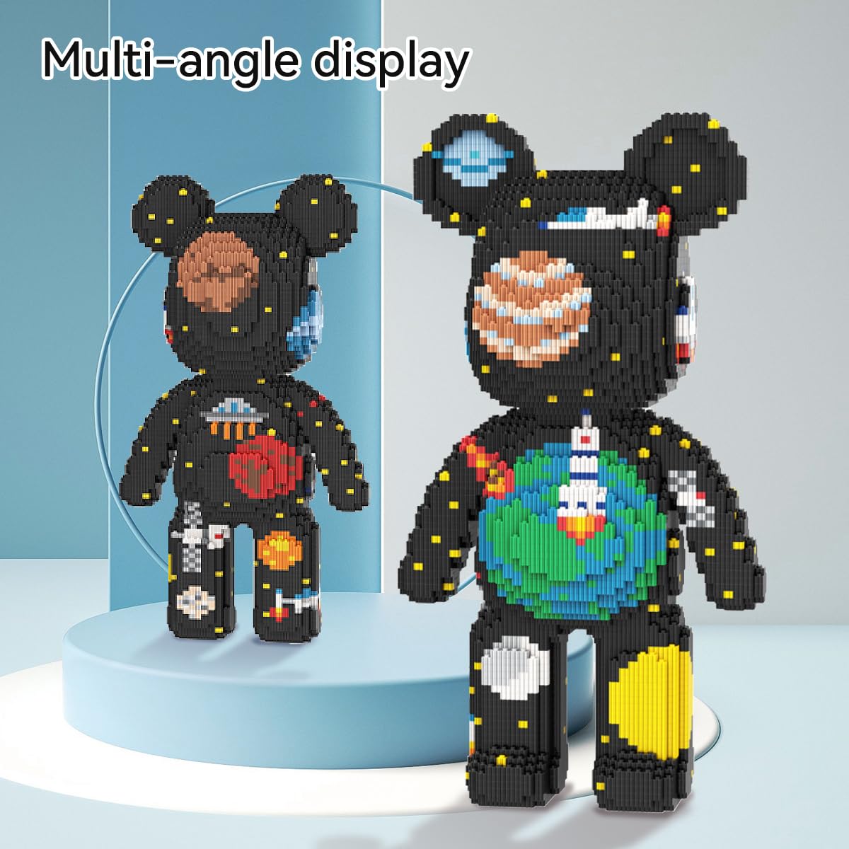 小物入れ Bearbrick MYFIRSTB@BY SPACE Ver.R@BBRICK Bearbrick My First Bearbrick B@by Blue Sku Version 100% & 400% Set