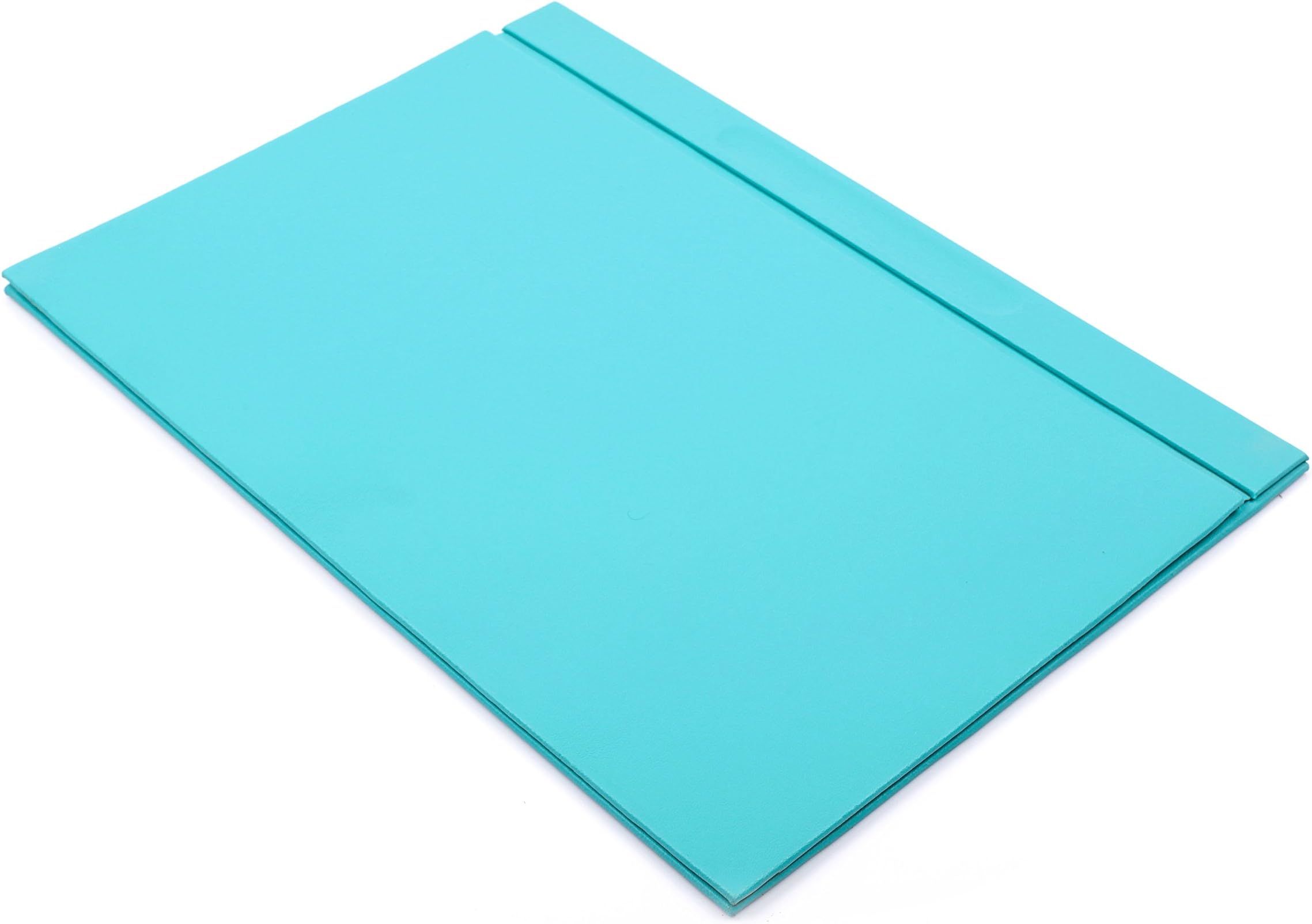 BOWA Leather Office Desk Pad in Turquoise