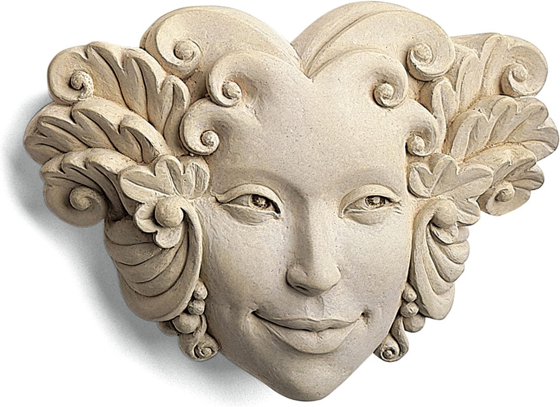 Carruth Studio, Flora Figurine, Original Sculpture Handcrafted in Stone, Artisan Made