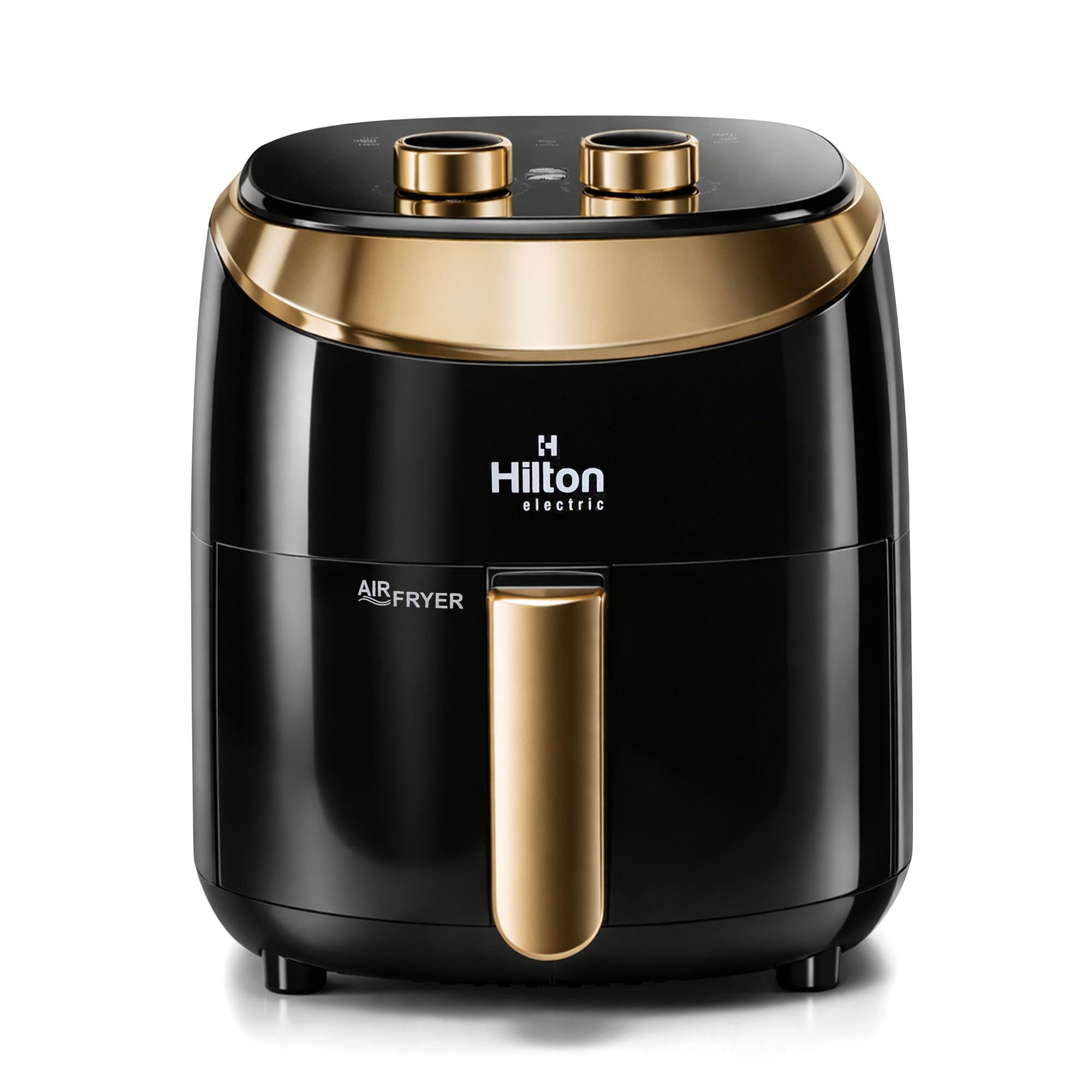 Hilton Electric Air Fryer, Faster Pre-Heat, No-Oil Frying, Fast Healthy Evenly Cooked Meal Every Time, Dishwasher Safe Non Stick Pan for Easy Clean Up Dual Bowl Made in India (Manual Air Fryer 4.2 L)-image-10