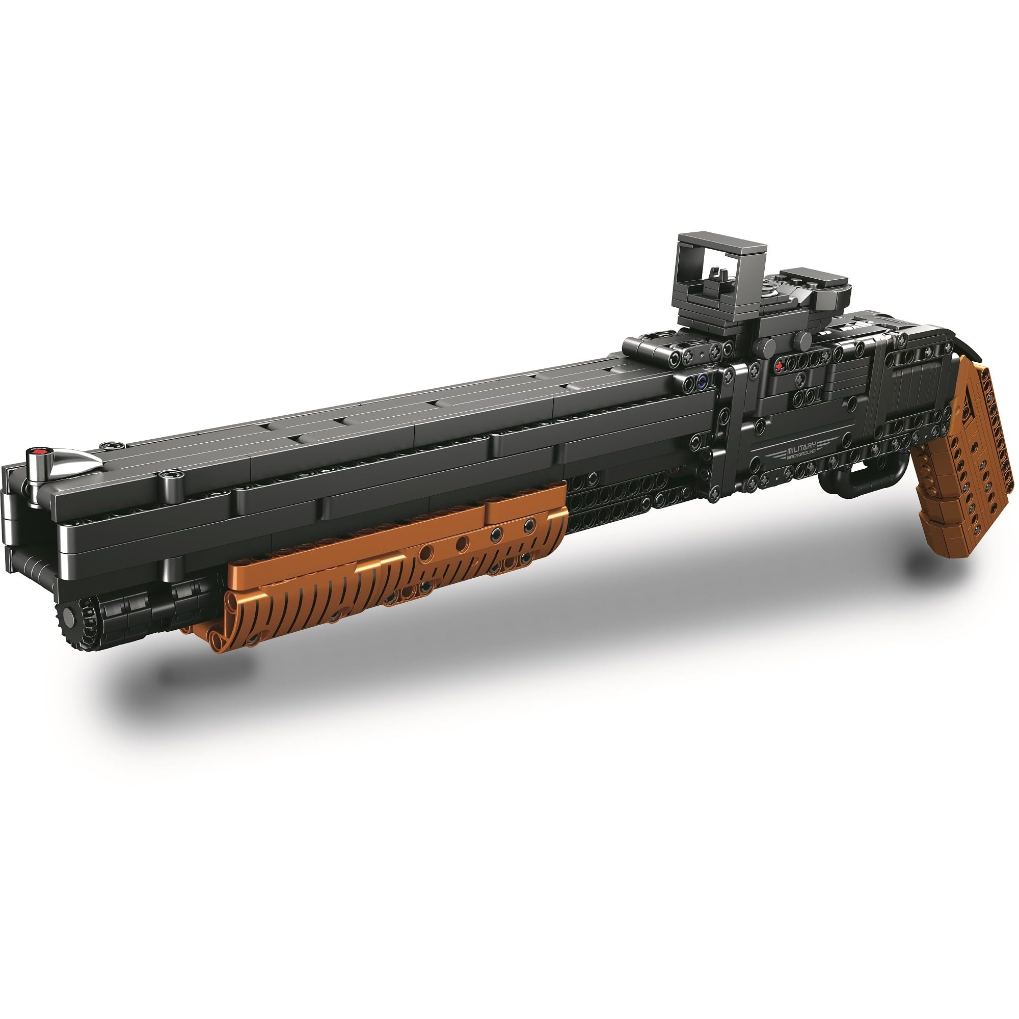 Playzu Battlegun (863 Pieces) Building Blocks Set Gun Toys for Boys Age 6 Years+, BIS Certified-image-10