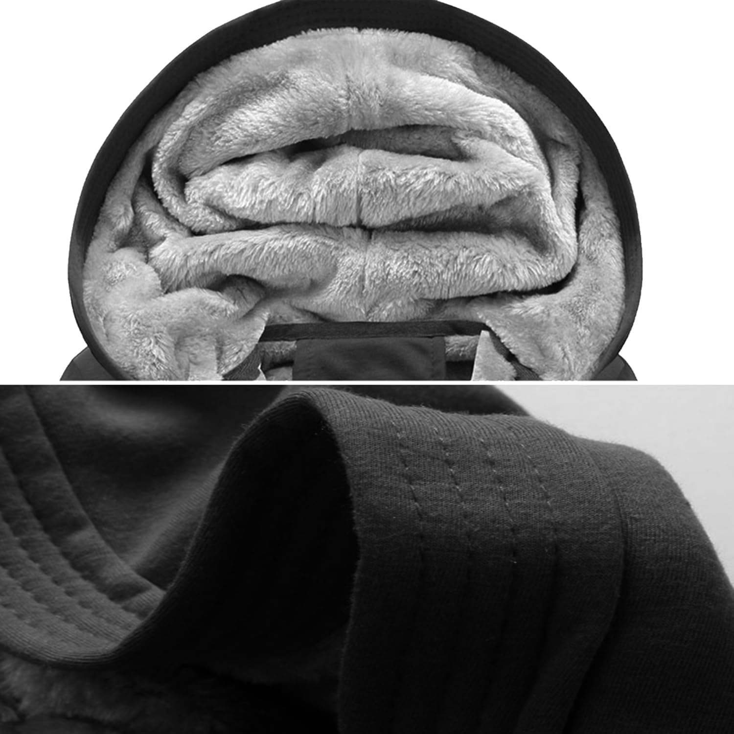 Custom Hoodie Jackets for Women Personalized Zip Up Fleece Jacket Design Logo Sweatshirt - Image 2