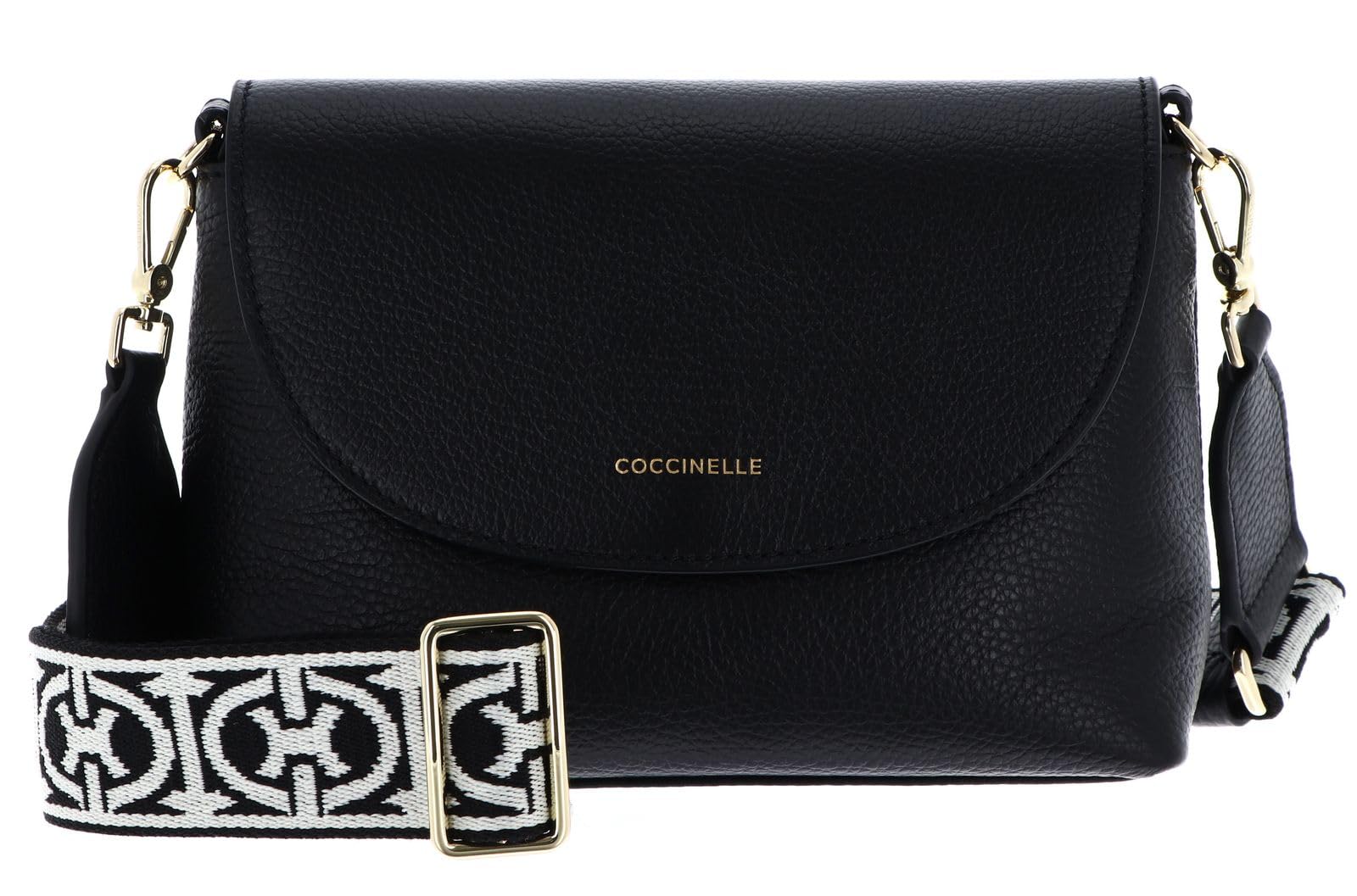 Coccinelle Coccinellepaulina - Borsa a mano, colore: Nero, nero, Taglia unica