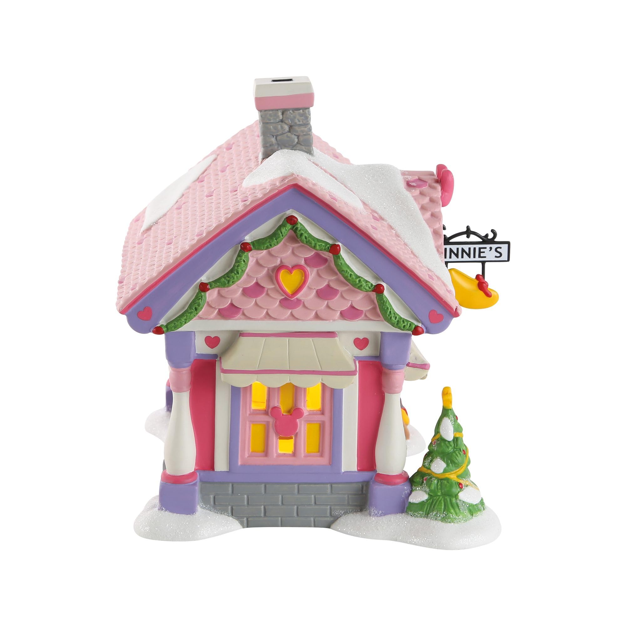 Disney Village By D56 Minnie Mouse's Shoe Boutique