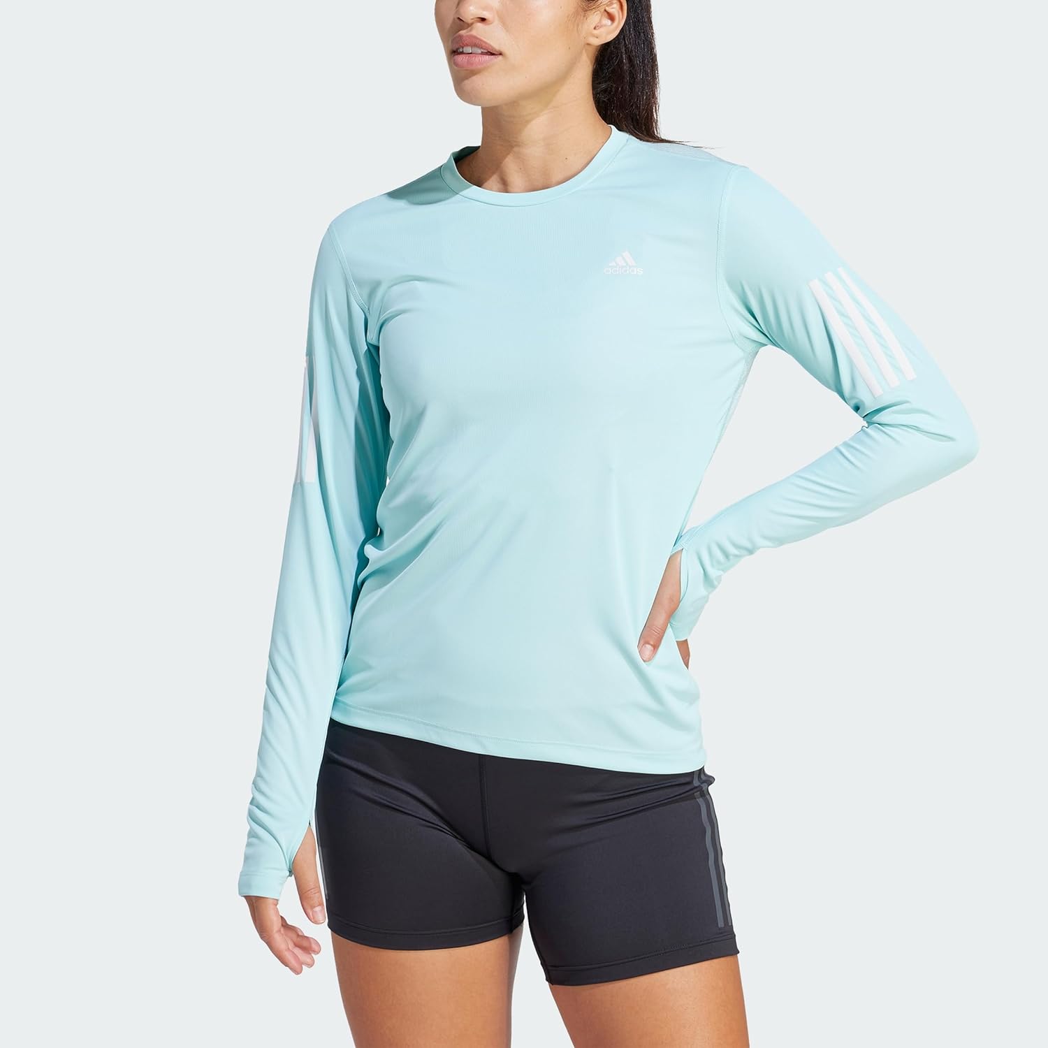 adidas Womens Own The Run Long Sleeve T-Shirt