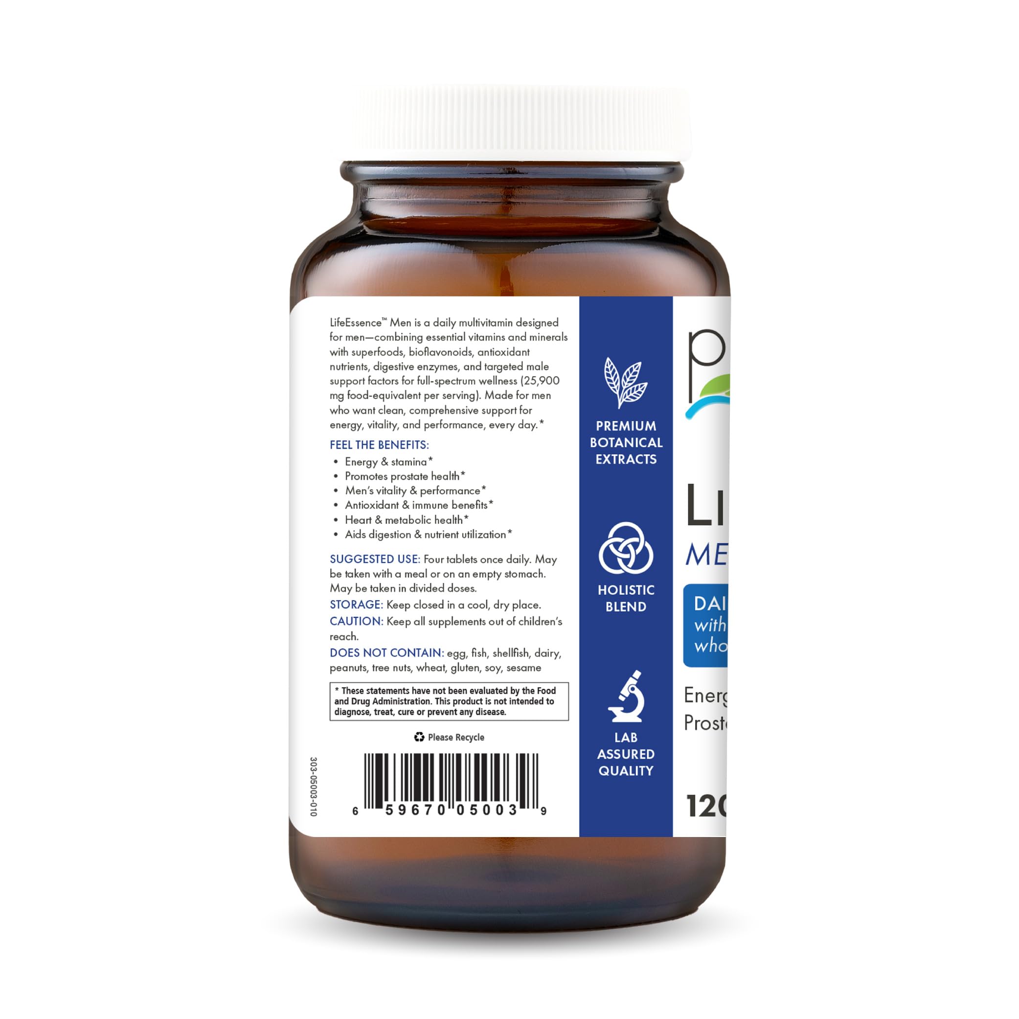 Amazon.com: PURE ESSENCE LABS LifeEssence Mens Formula - World's