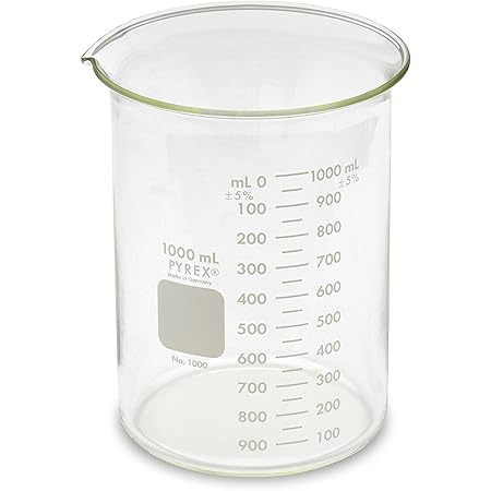 Pyrex Griffin Low Form 1000ml Beaker Graduated Ea Amazon Co Uk Business Industry Science