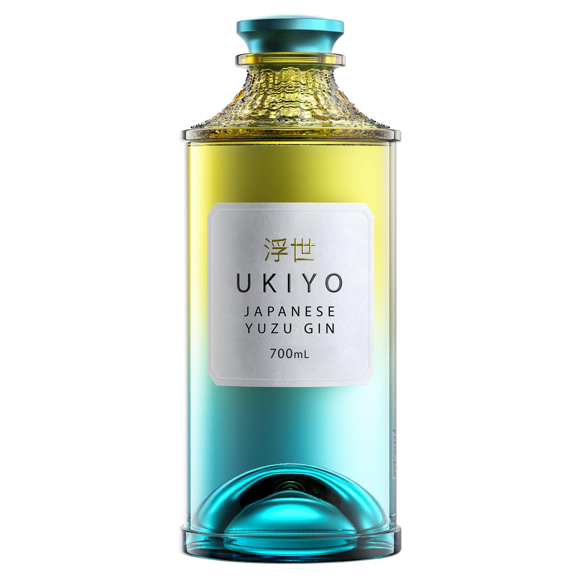 UKIYO Yuzu | Japanese | Craft | Gin | Citrus | Yuzu, Juniper & Coriander | Distilled with 5 native Japanese botanicals | 40% ABV | 70 cl