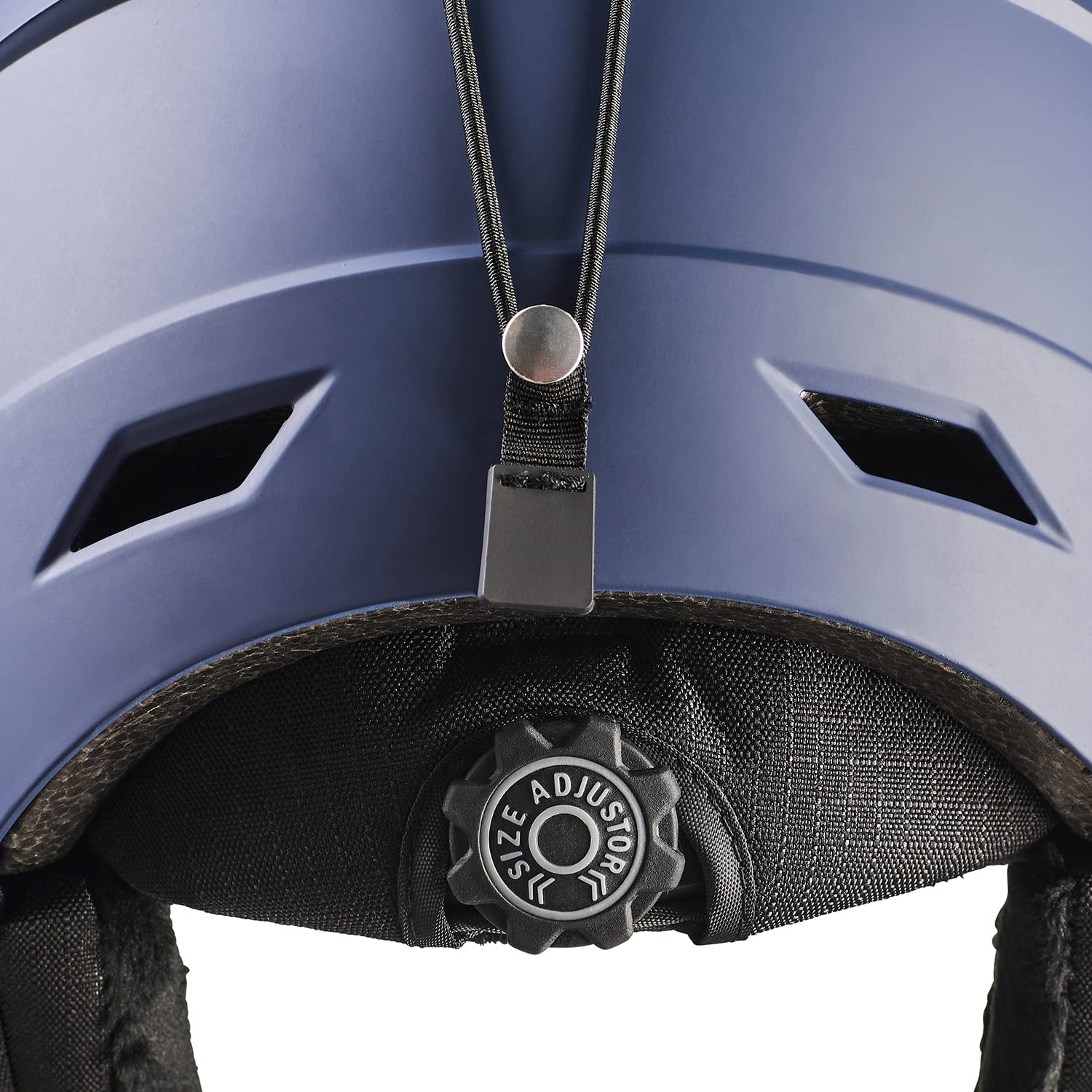 BLACK CREVICE Casco de esquí Gerlos I Casco de esquí Transpirable con Orificios de ventilación I Casco de esquí Unisex I Casco cómodo y Ajustable con sujeción para Gafas de esquí