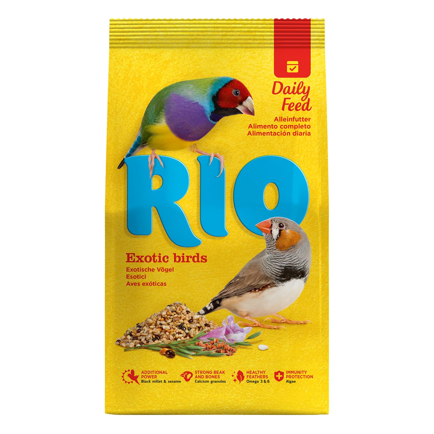 Daily Food For Exotic Birds 1Kg