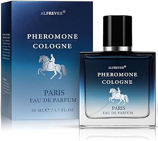 Pheromone Cologne for Men, Long Lasting Perfume for Men, Captivating Unique Aromatic to Enhance Image, Premium Perfume Oil for Day & Night Use