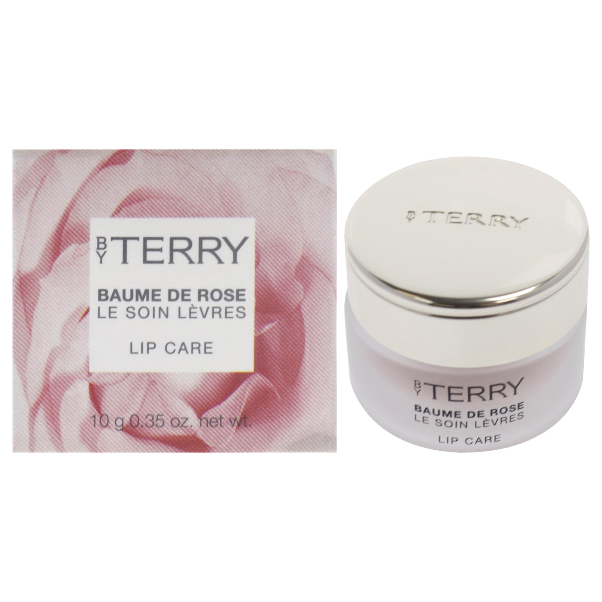 By Terry Baume De Rose Lip Balm, Nourishes, Combats Dryness, Softens & Comforts Lips, Non-sticky Formula, 10g