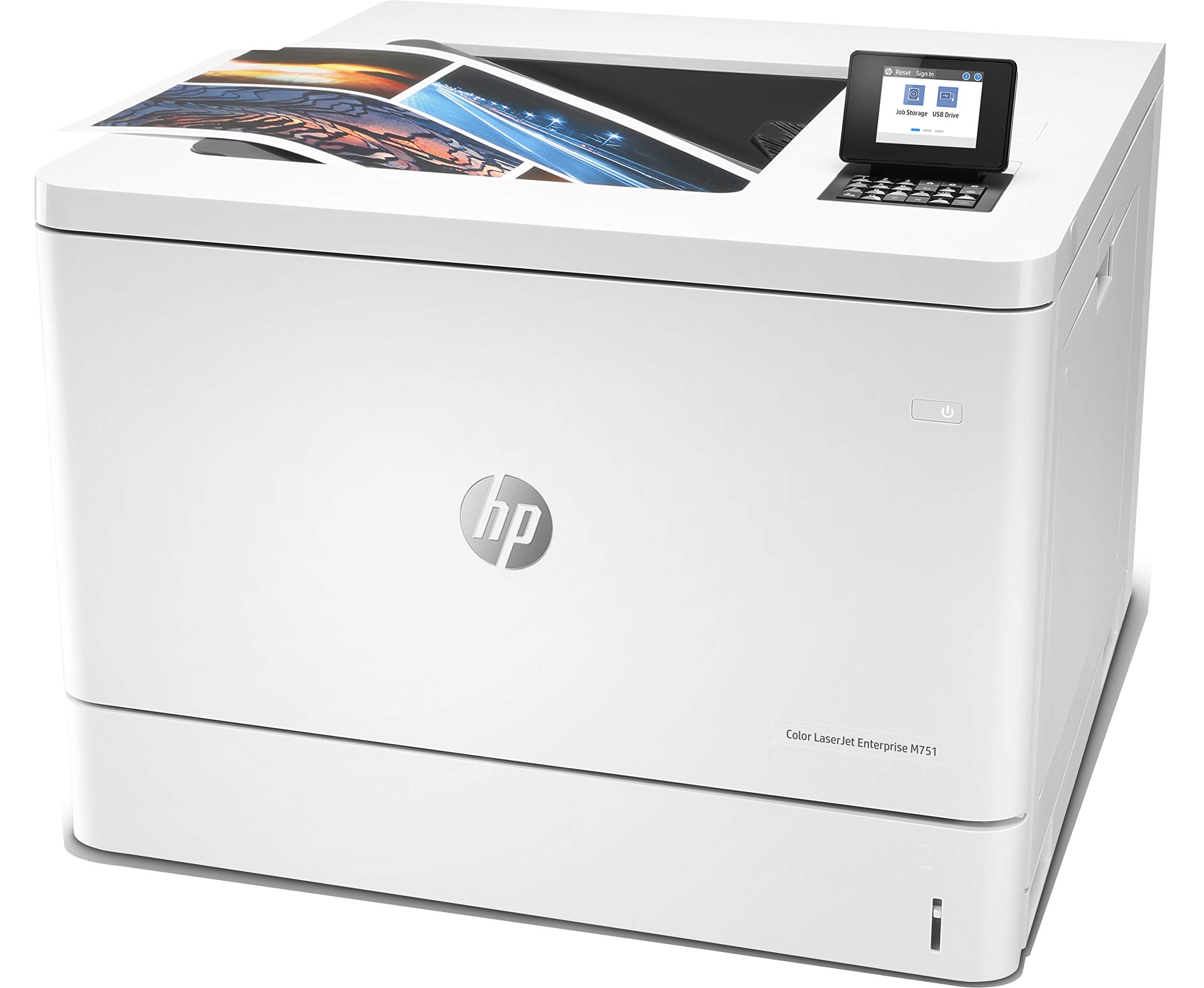HP Color LaserJet Enterprise M751dn (T3U44A) - Imprimante couleur A3/A4 (couleur ; jusqu'à 41 ppm ; USB 2.0, Gigabit Ethernet)