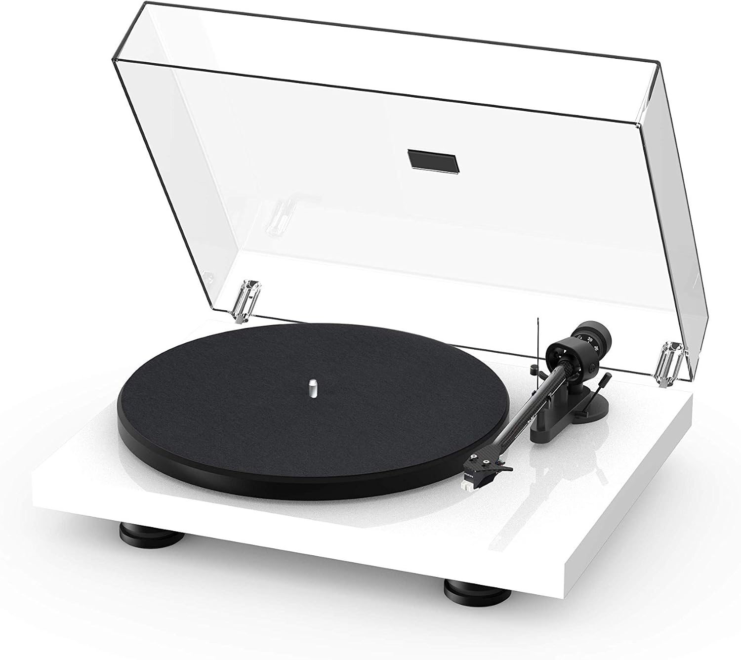 Debut Carbon EVO Turntable with Sumiko Rainier Cartridge (Gloss White)