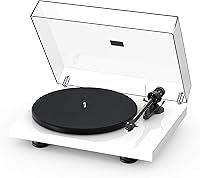 Vista 8 de Pro-Ject Debut Carbon EVO, tocadiscos audiófilo con brazo de fibra de carbono, selección de velocidad electrónica y cartucho de teléfono Sumiko