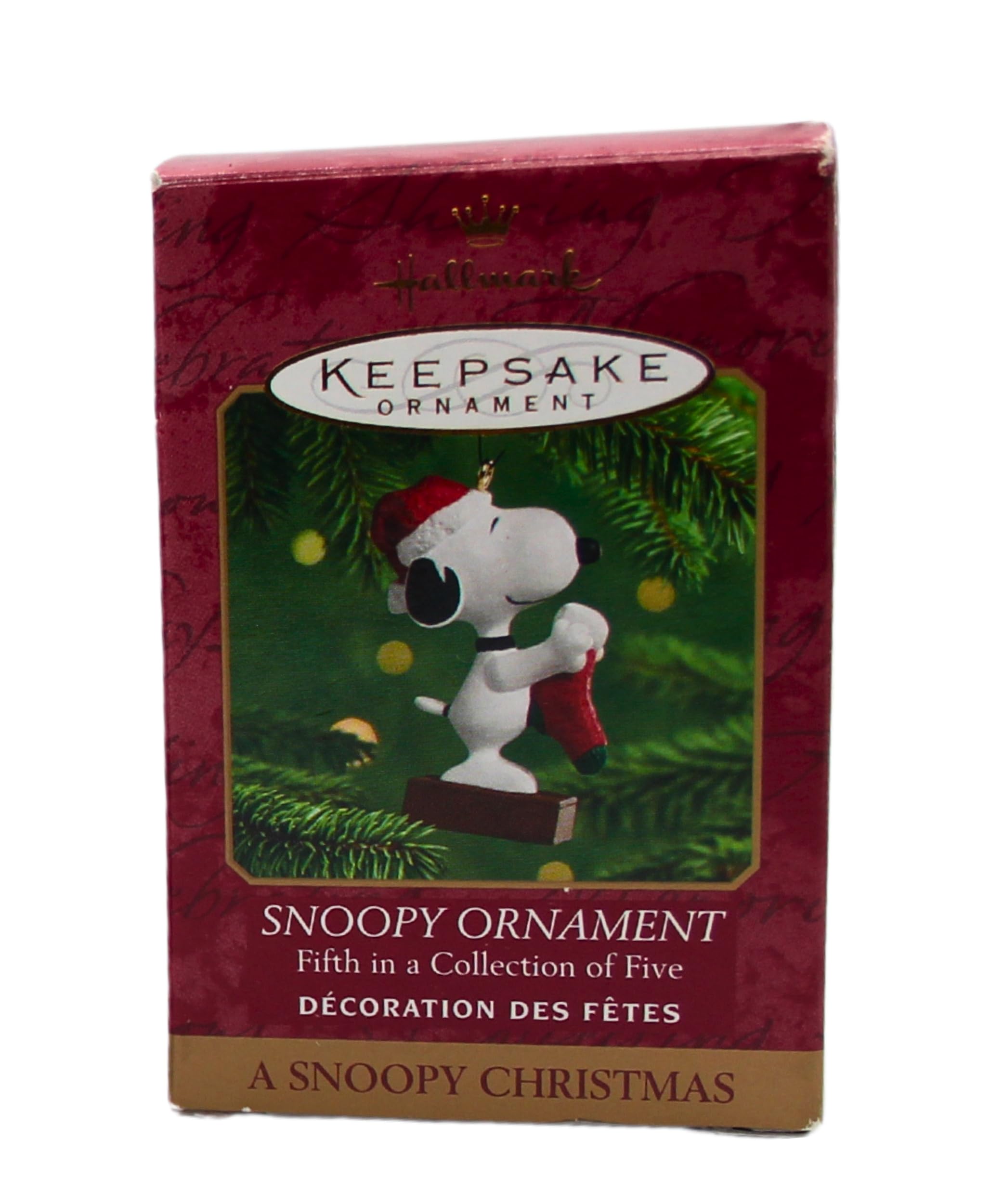 Snoopy Ornement Hallmark : Le Cadeau de Collection Idéal pour Amateurs de Peanuts