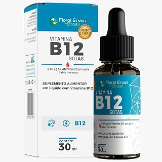 Vitamina B12 30ml Maxx B12 sabor morango metilcobalamina
