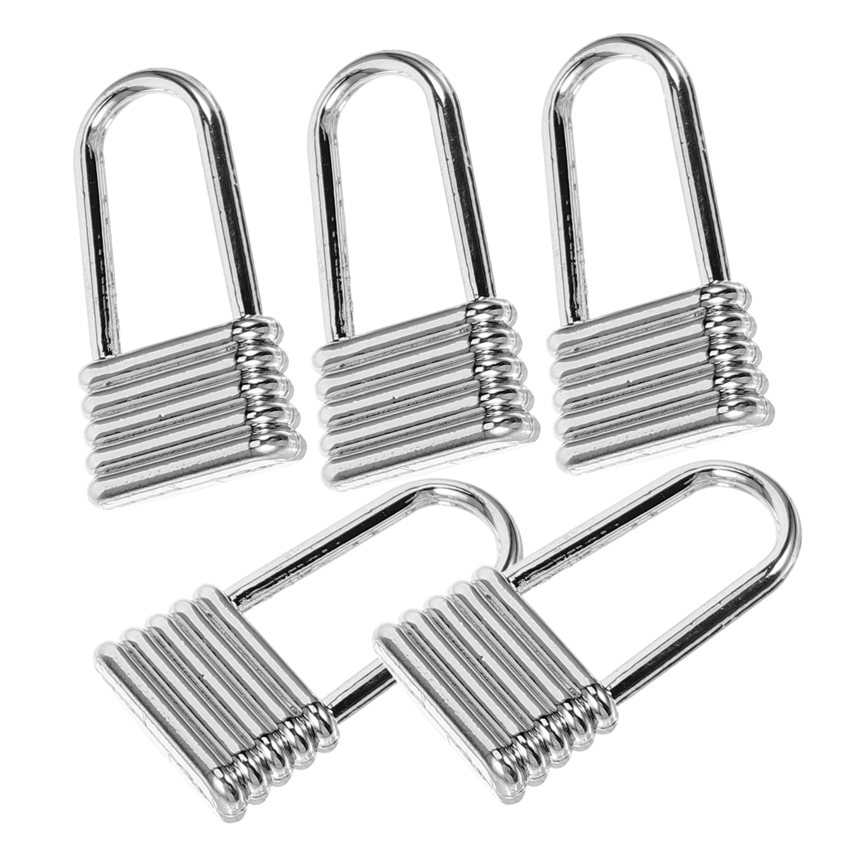 Uonlytech Zipper Pulls for Luggage 5pcs Metal Zipper Pulls Replacement Comfortable for Suitcases