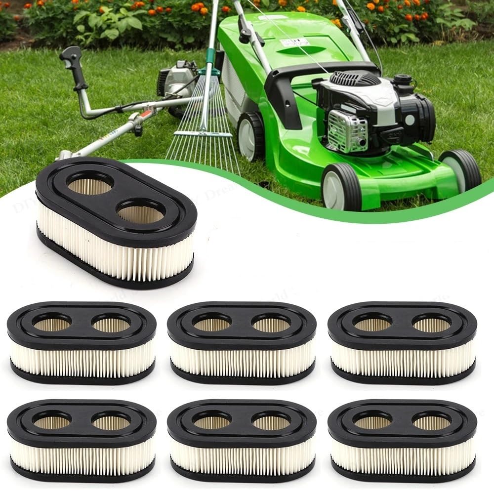 Filtro de Aire for cortacésped Compatible con los Motores 593260, 798339 y 798452. Repuesto for cortacésped K. Herramientas de Limpieza for jardín.