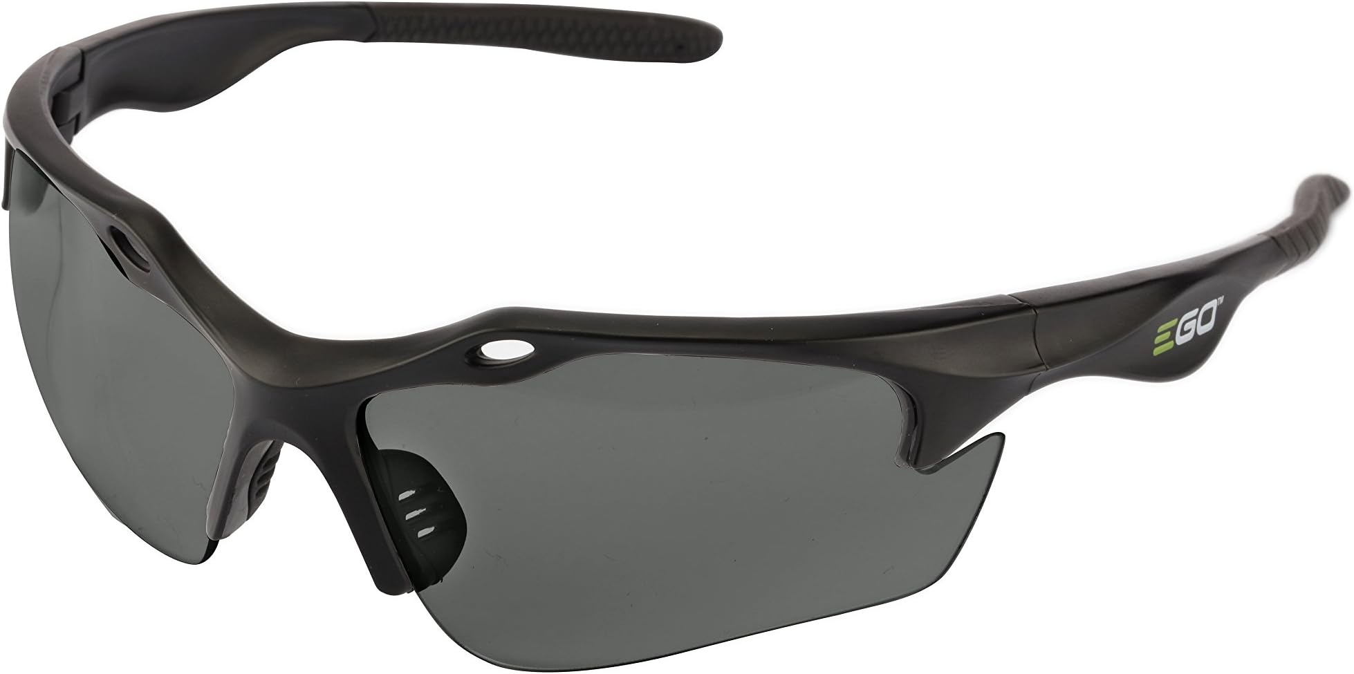 EGO POWER+ Anti-Scratch Safety Glasses with 99UV Protection, ANSI Z87.1 Standards, Grey Lens - GS002