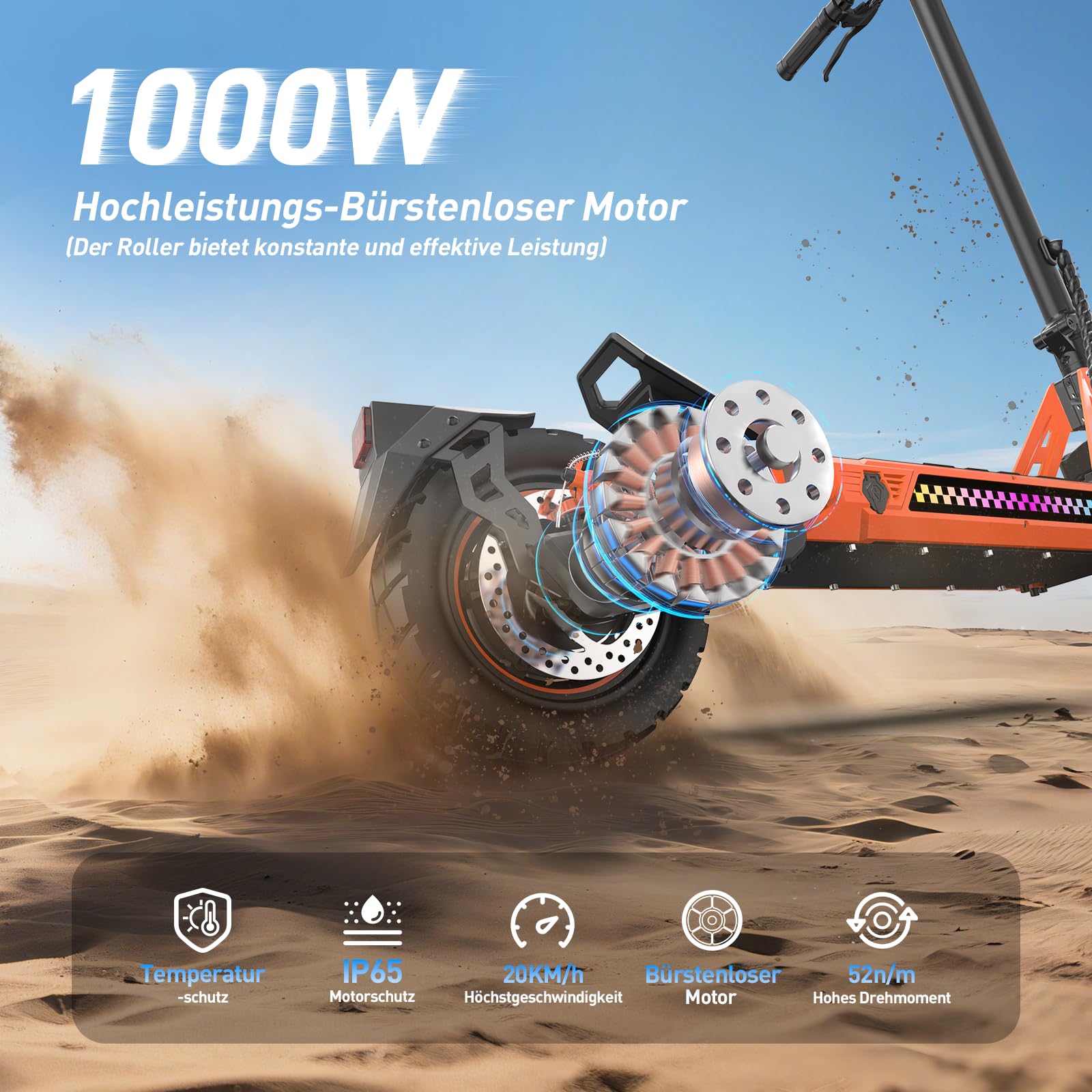 E-Scooter Dual Motor Ohne Straßenzulassung, 60V 23.4Ah 85KM Reichweite, Vorne & Hintere Hydraulische Dämpfung, IP65 Wasserdicht, App-Sicherheitslock, Faltbar für Erwachsene (UL2272/CE-zertifiziert)