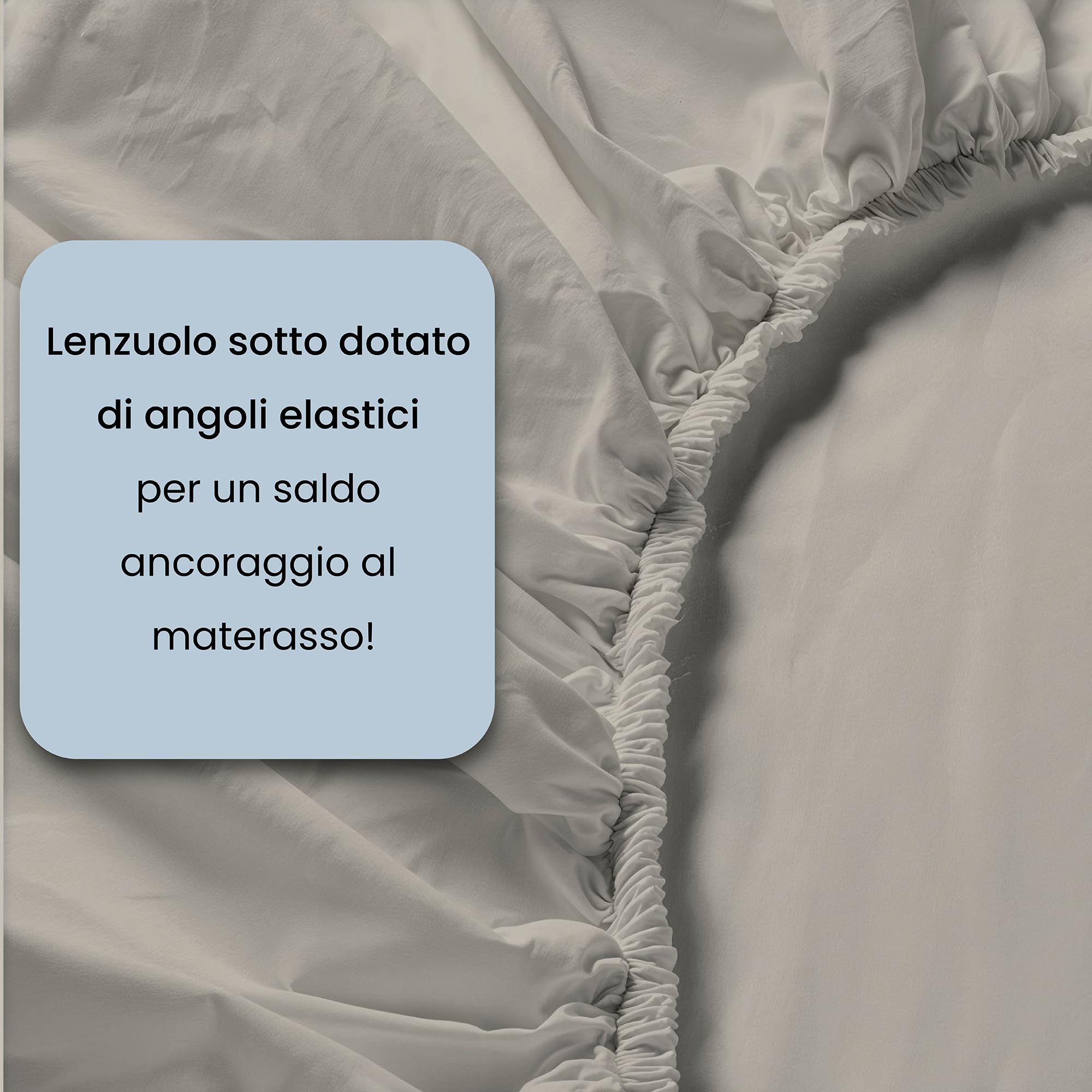 COMPLETO LETTO MATRIMONIALE NO STIRO FANTASY-Prodotto in Italia - Microfibra - Sopra 240x270 cm, Sotto 170x200 cm con Angoli Elasticizzati 25 cm, 2 Federe 50x80 cm - Rainbow