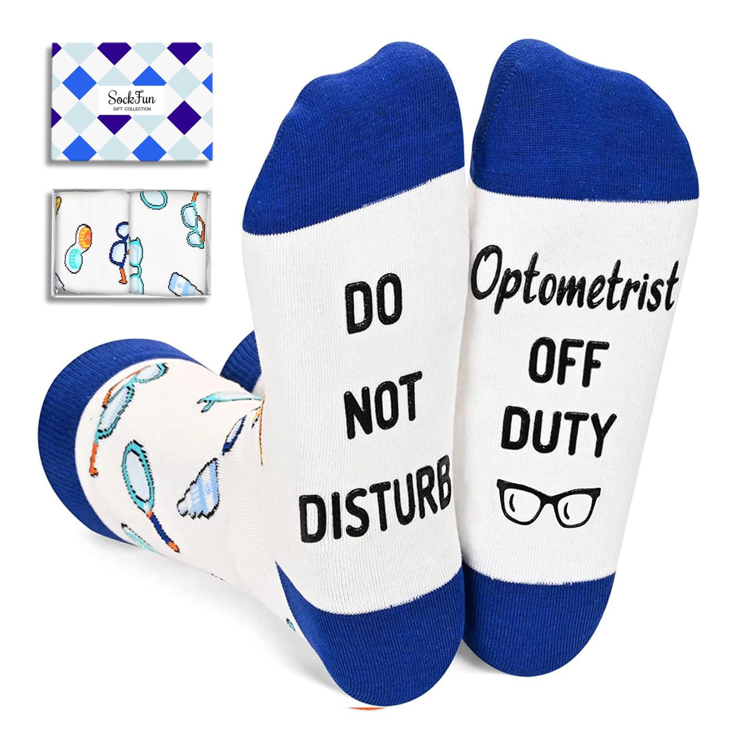 sockfun Veterinarian Chef Truck Driver Baseball Optometry Basketball Car Race Socks, Gifts For VET Tech Soccer Motorcycle