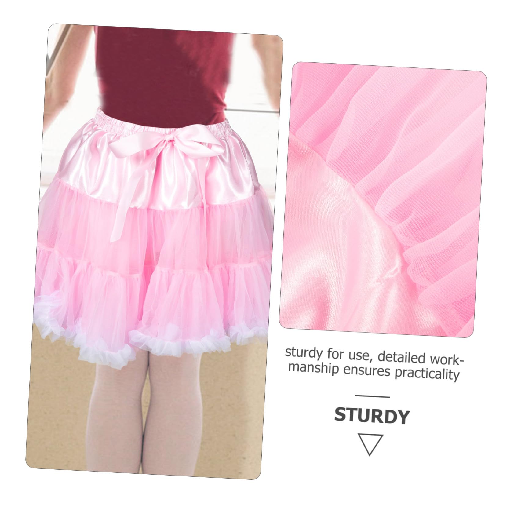 Gonna Tutu Kawaii Per Bambine Gonna Tulle Leggera e Comoda Costumi Per Cosplay e Feste Per Cerimonie e Foto Facile Da Lavare e Resistente Alle Pieghe