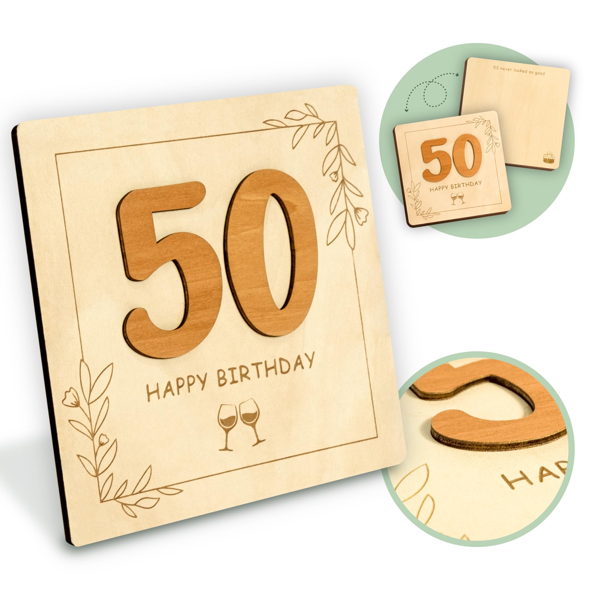 お誕生日カード 50011 誕生日 メッセージカード ポスト投函 ギフト お花